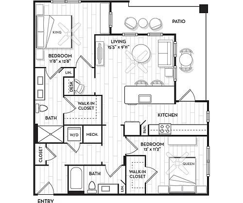 Floor plan The Sound