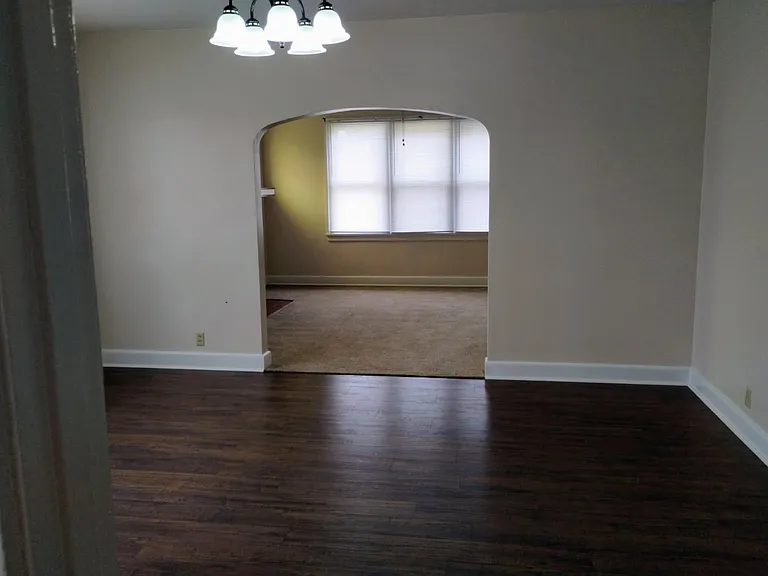 Dining area & living area.