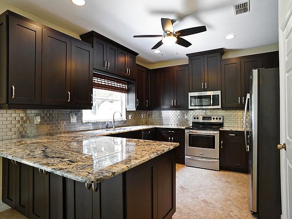 Kitchen w/Wood Cabinets