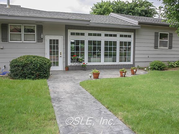 North side of home