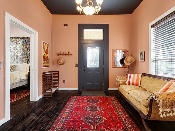 Queen Bedroom with ensuite bath off of the sitting room.
