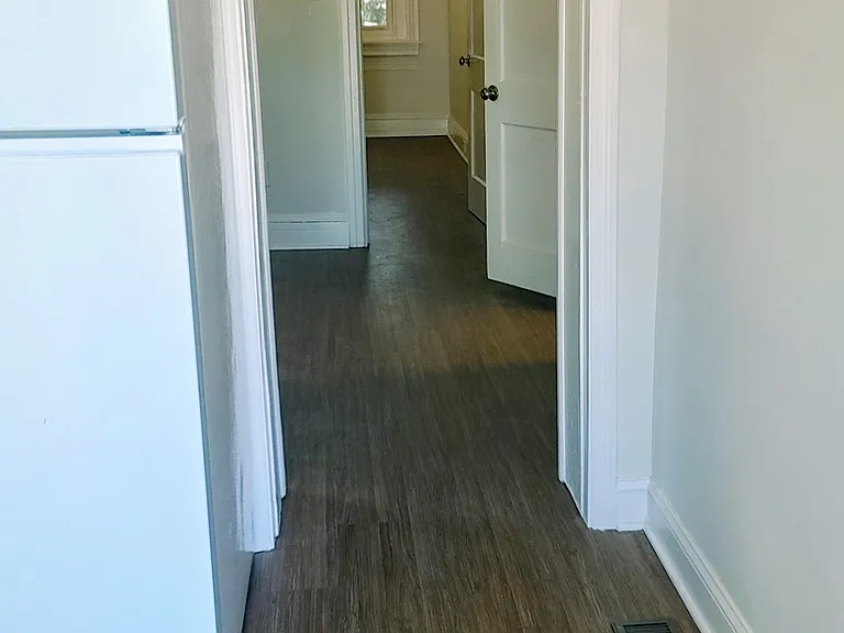View as you walk into the kitchen.
