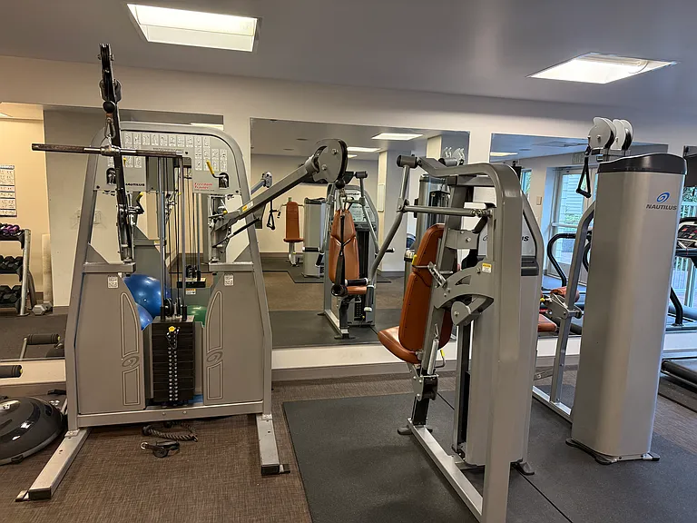 A fully equipped fitness center to meet all your workout needs.
