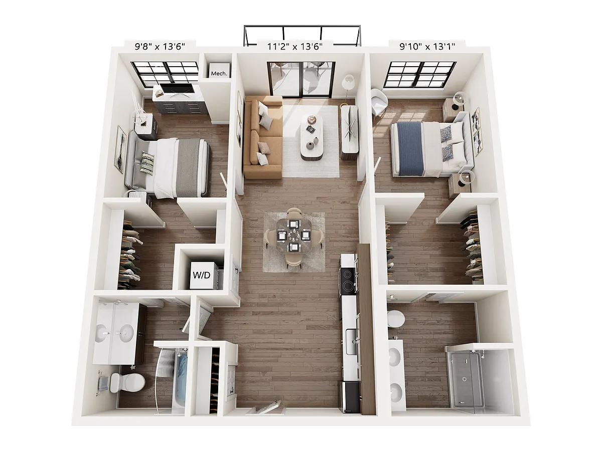 Floor plan B1