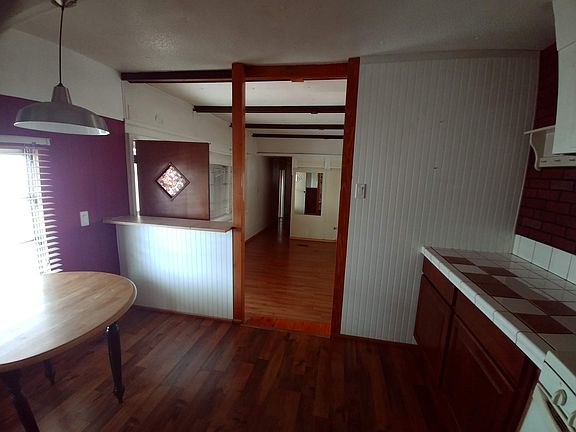 Kitchen looking in to living