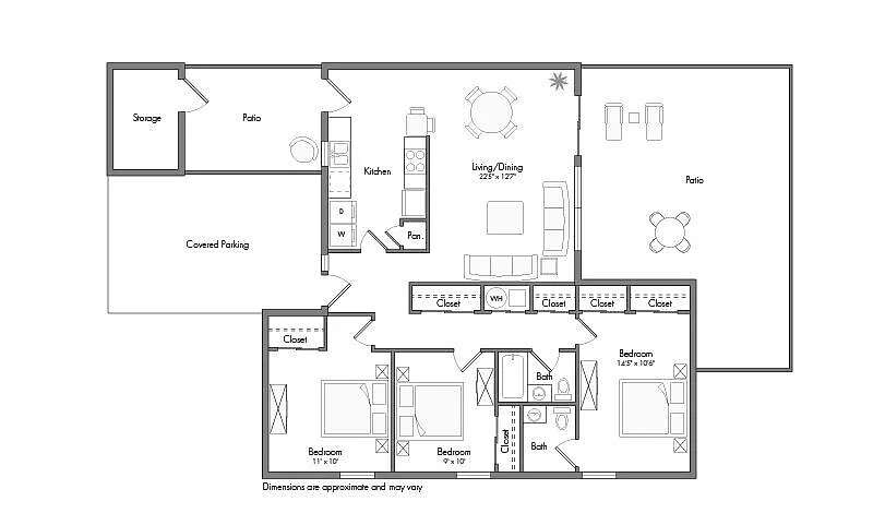 Floor plan Laurel (with Renovated)