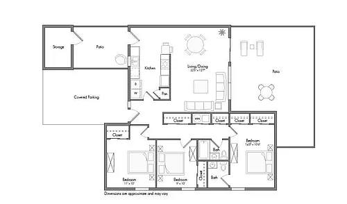 Floor plan Laurel (with Renovated)