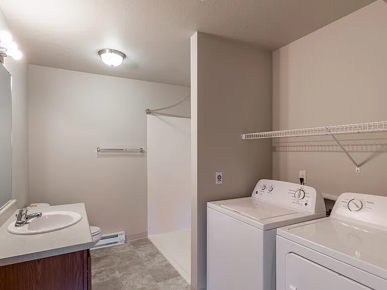 Bathroom and laundry