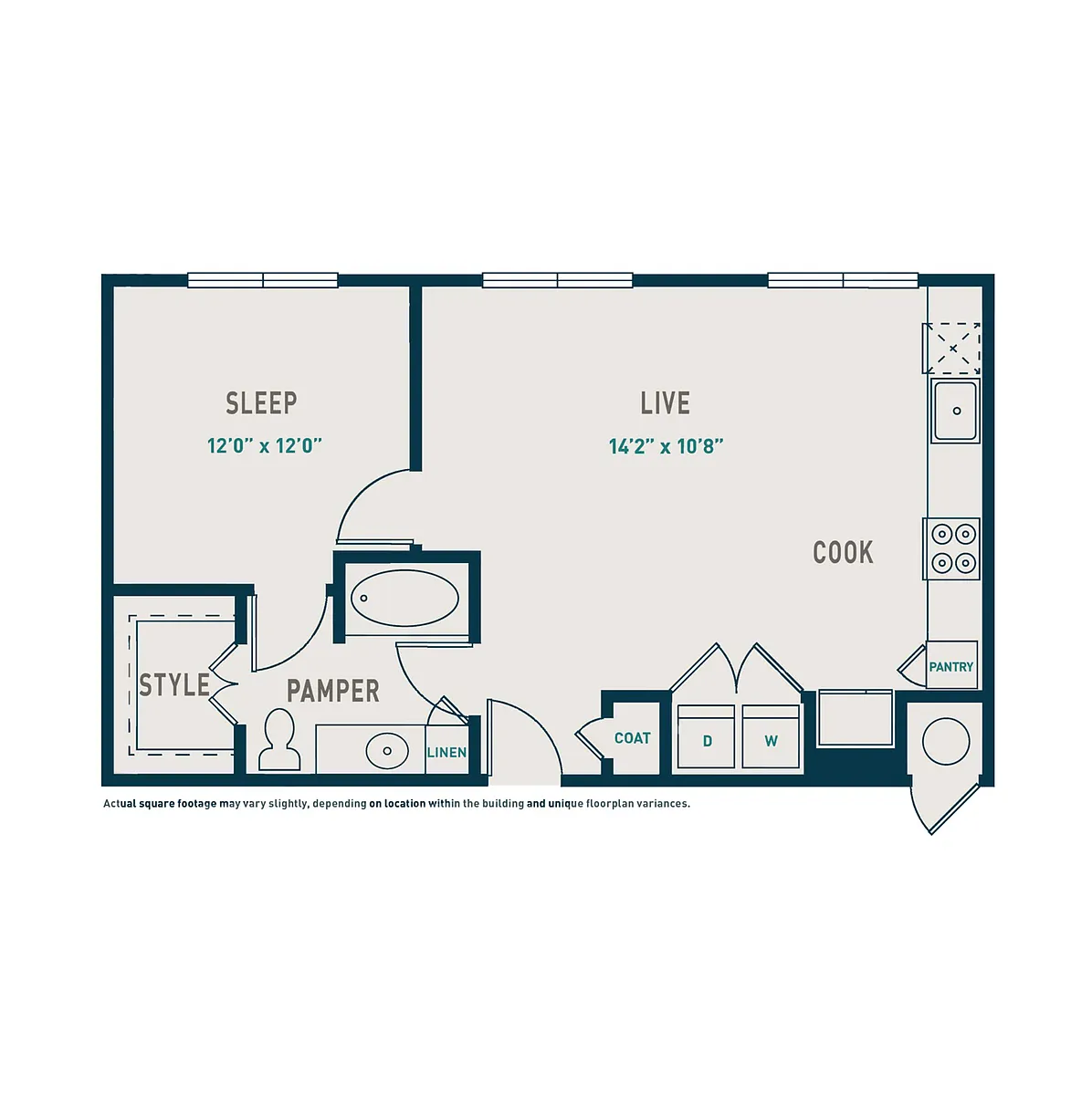 Floor plan A2S