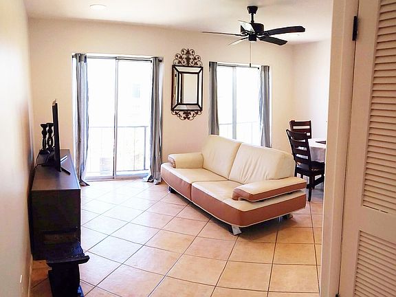 View from entry way to family room