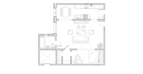 Floor plan Studio