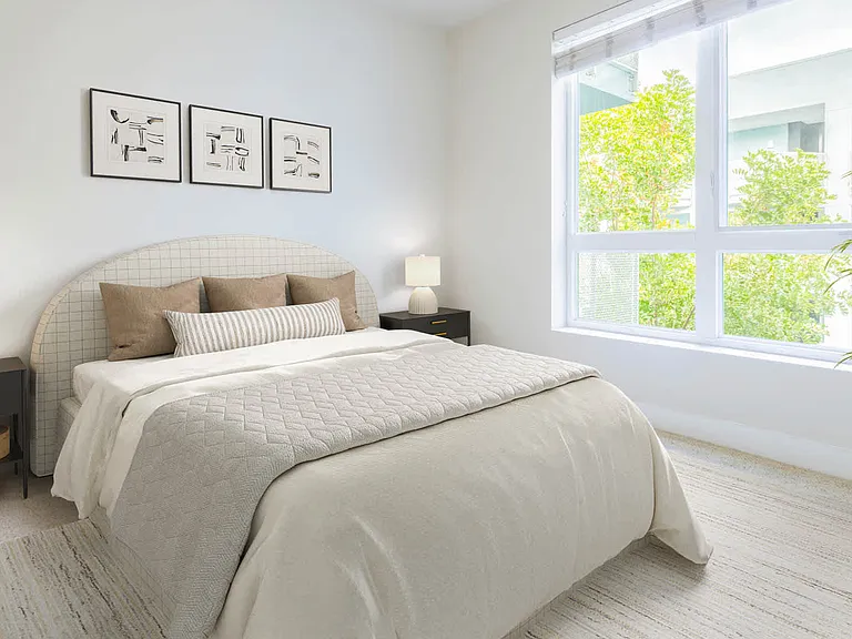 Carpeted Bedroom