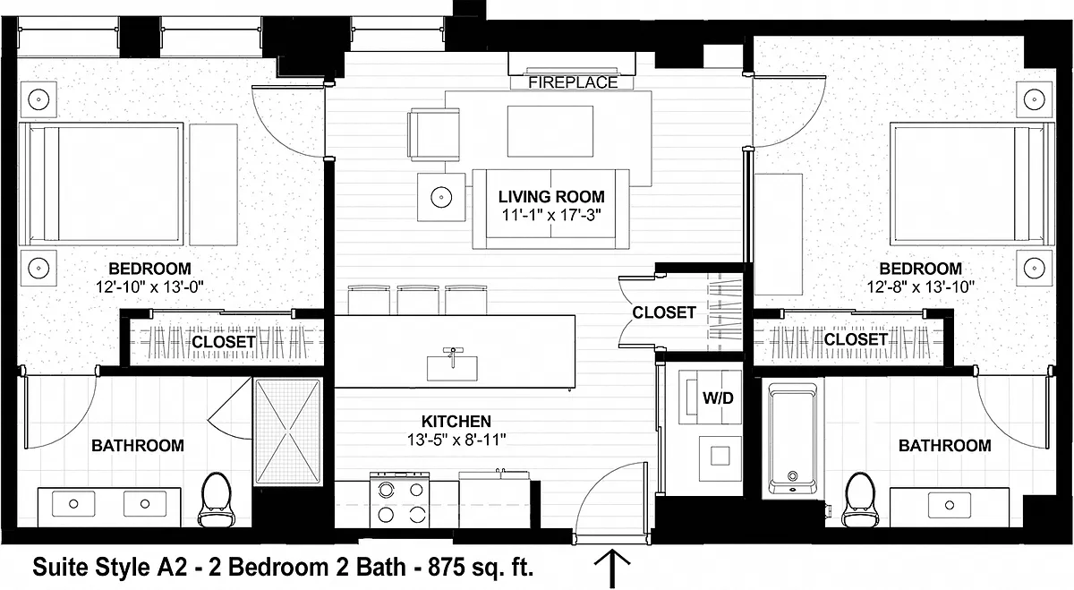 Floor plan Suite Style A2