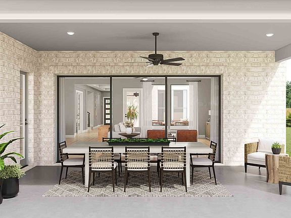 Representative Only Lisbon Plan Outdoor Covered Living