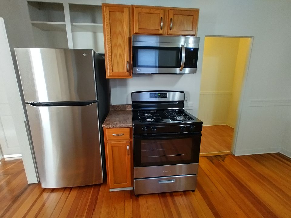 New stainless steel appliances