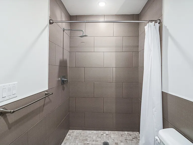 Basement bathroom