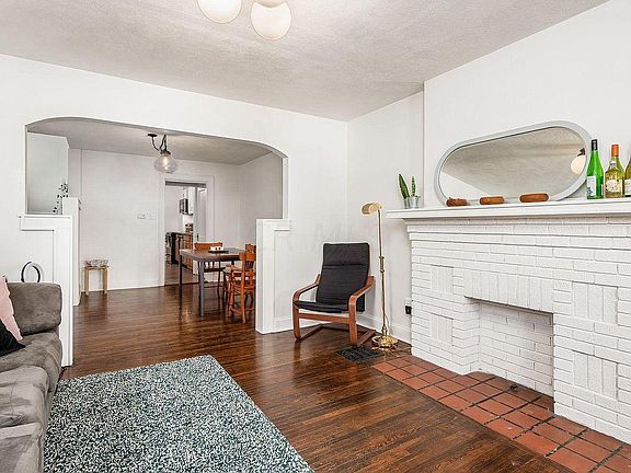 Living room from front door.