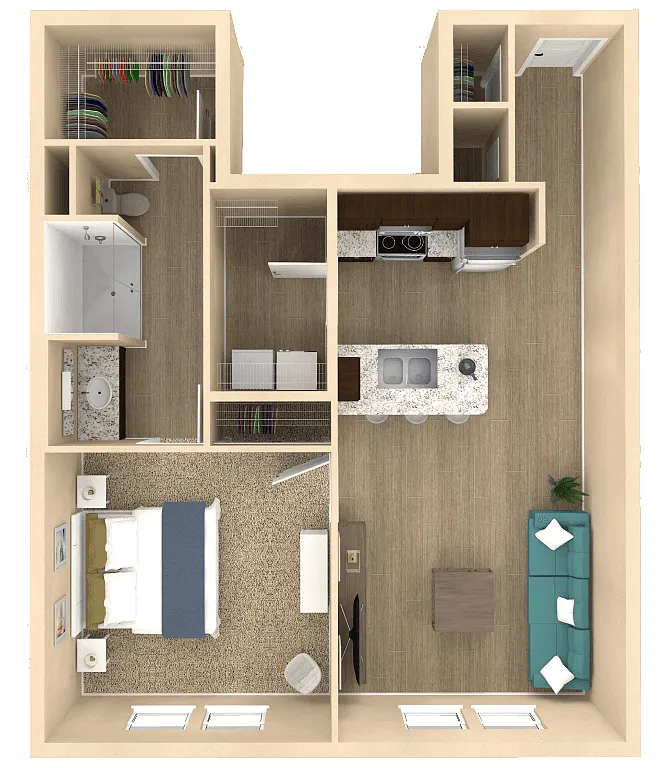 Floor plan Serenity