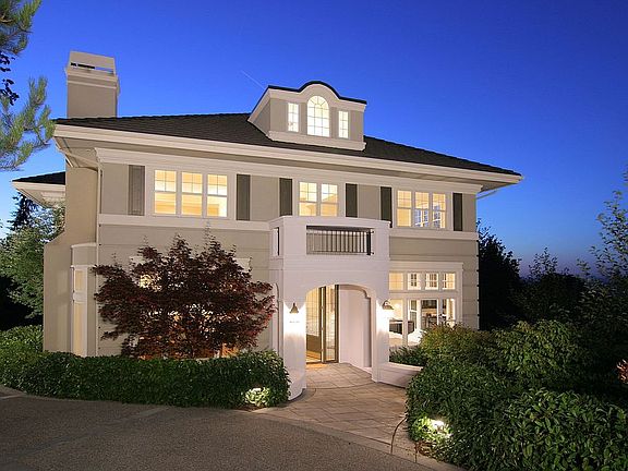 The house at night