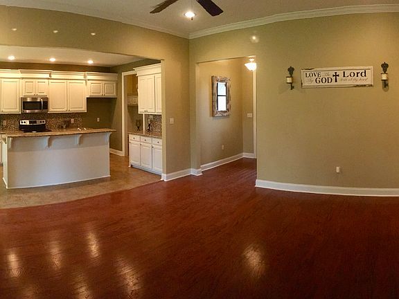 large hardwood living area