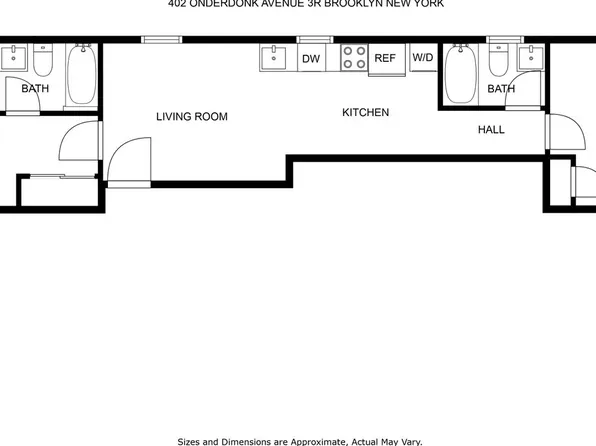 402-404 Onderdonk BH LLC, 402 Onderdonk Ave APT 3R, Ridgewood, NY 11385