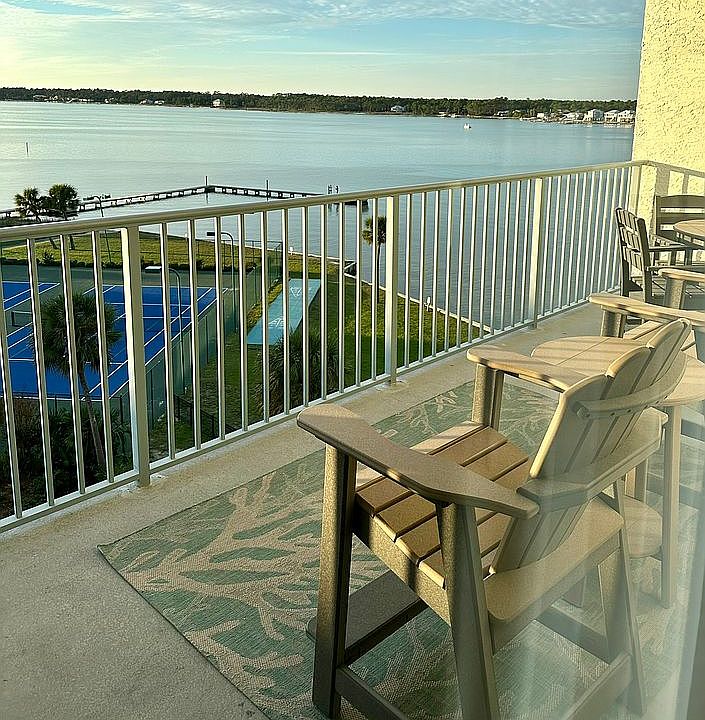 view from balcony