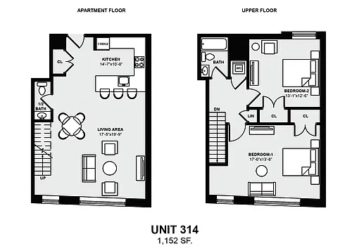 Floor plan 314