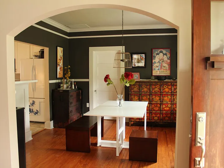 Dining room with lots of light