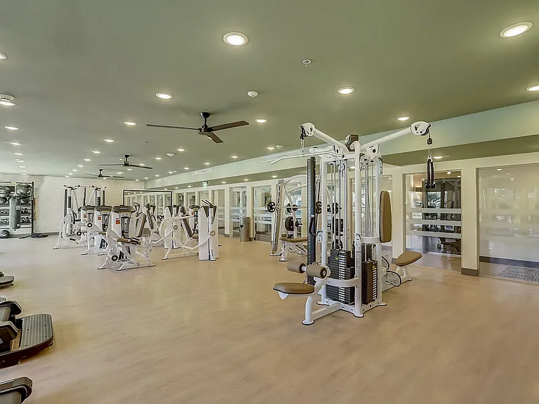 Fitness Center with Yoga Studio