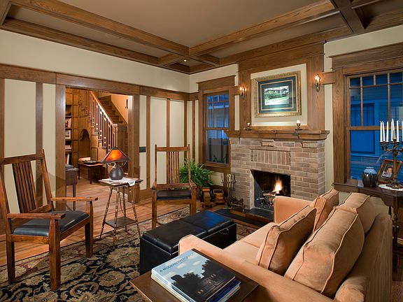 Living Room & Fireplace