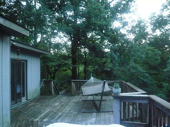Deck in the woods
