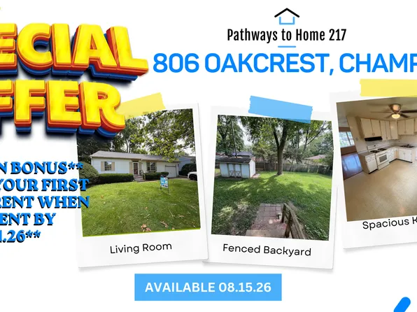 806 Oakcrest Dr, Champaign, IL 61821