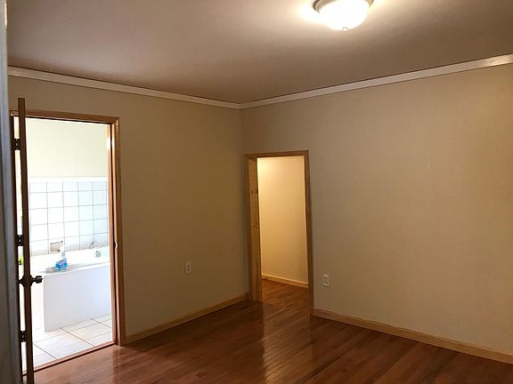 Master bedroom with private bathroom