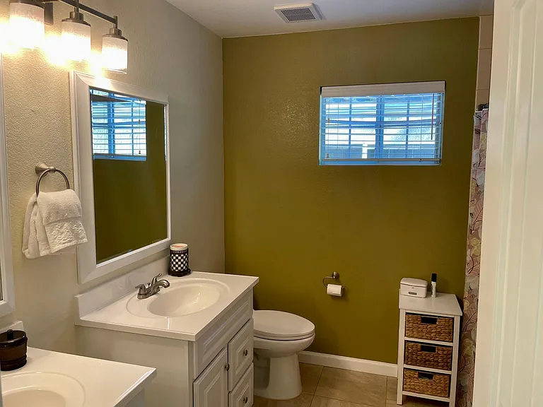 Second Bathroom with dual vanities