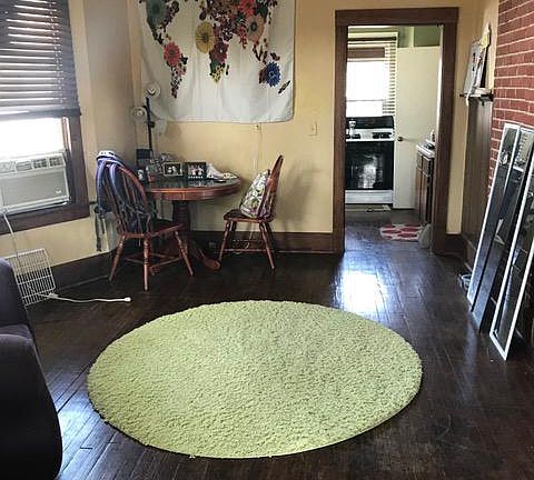 Main room looking towards kitchen
