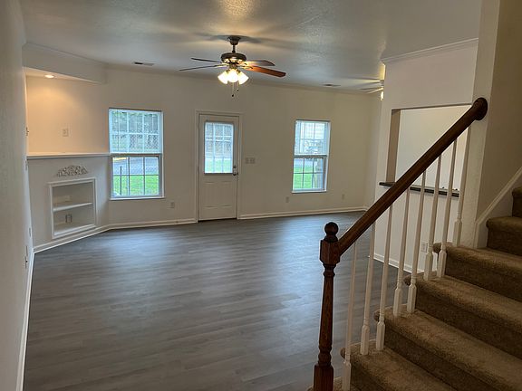View from foyer into great room