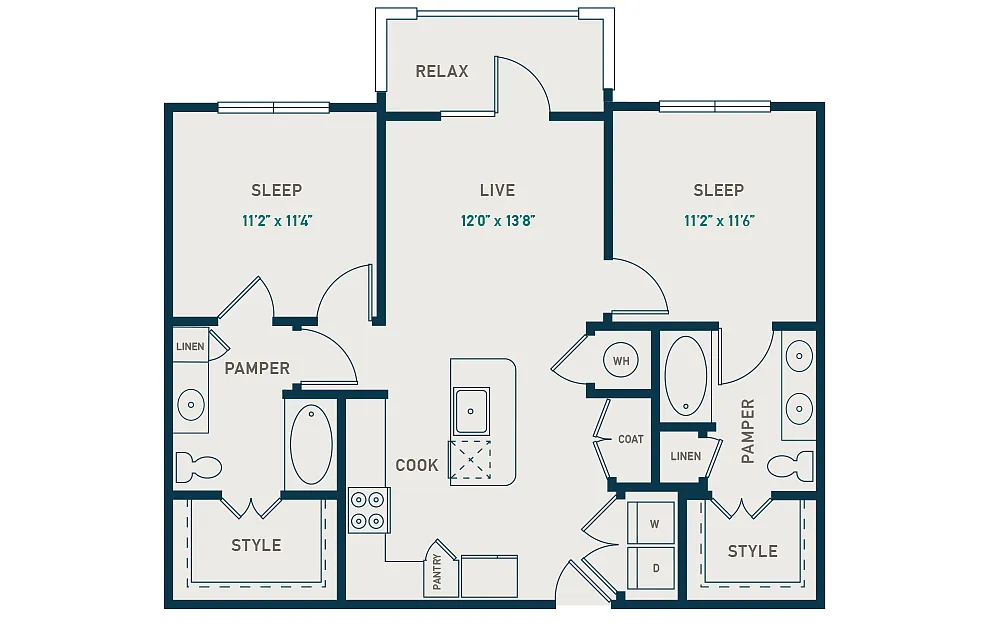 Floor plan B2