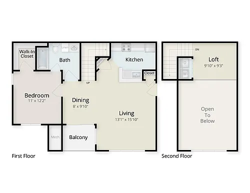 Floor plan The Birch Deluxe