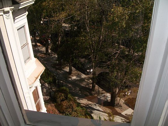 LIBERTY STREET FROM FRONT ROOM WINDOW UNIT #8