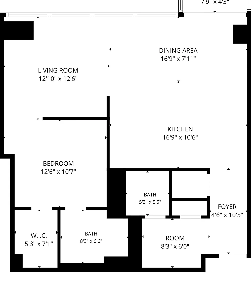 1 bed, 1.5 bath, 864 sqft, $3,000 — Photo 2