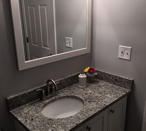 granite bathroom