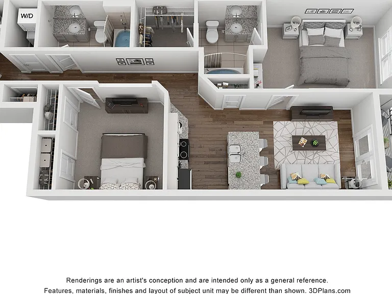 Explore this well-designed apartment layout with ample natural light and functional space. Explore this well-designed apartment layout with ample natural light and functional space.