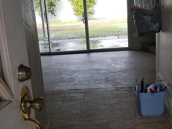 Entrance to the property, the large windows take you to the backyard