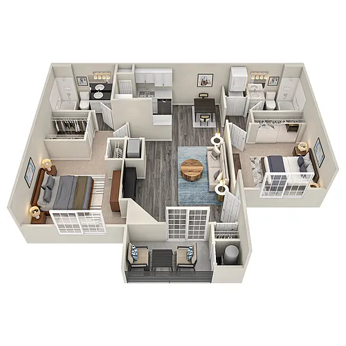 Floor plan B2