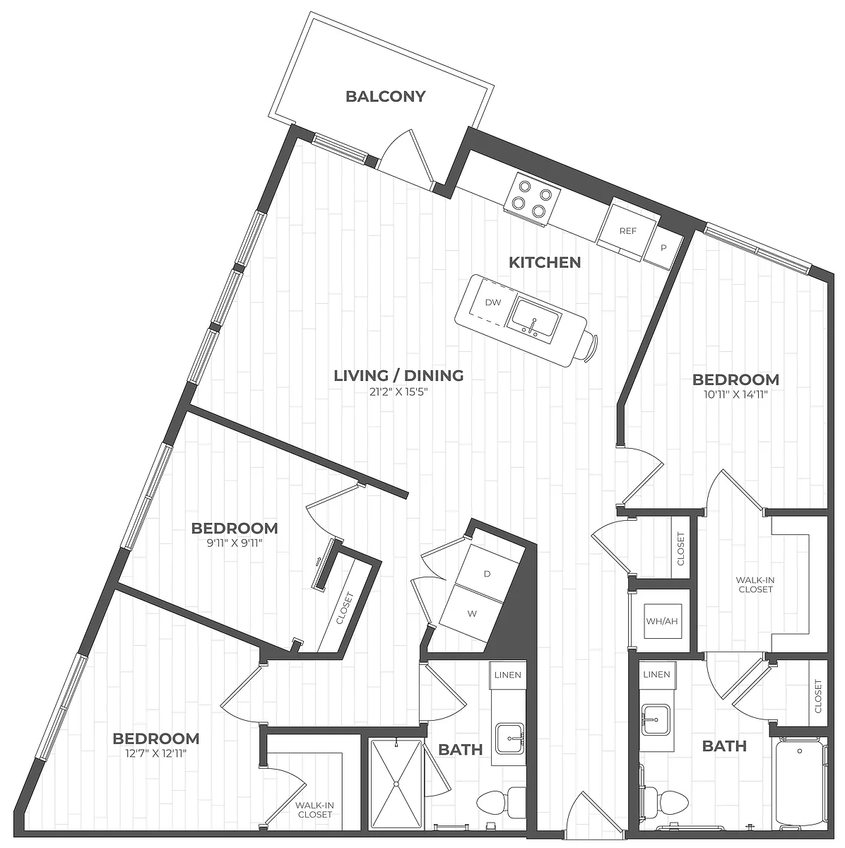 Floor plan C1 ADA