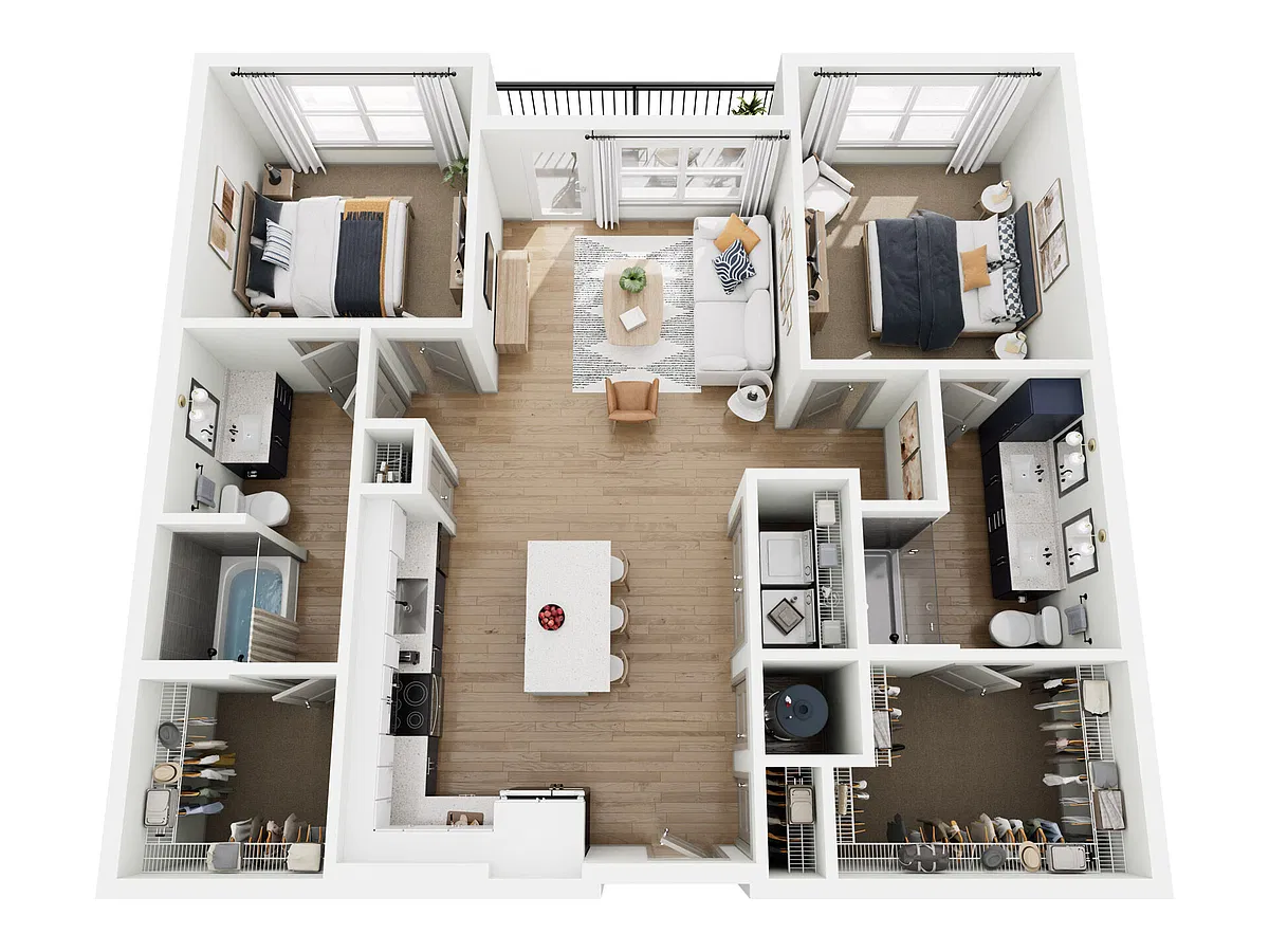 Floor plan B1
