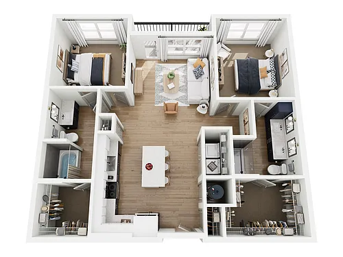 Floor plan B1