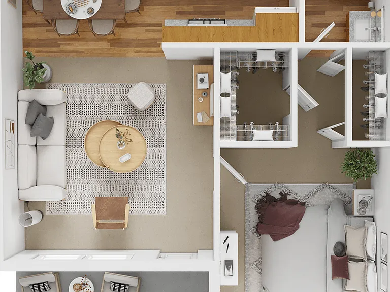 1 bed 1 bath 1 bed 1 bath