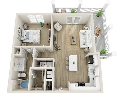 Floor plan The Seaside