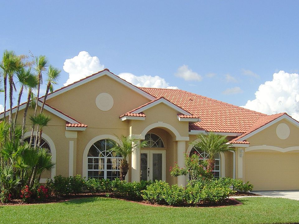 Well-landscaped and freshly-painted
